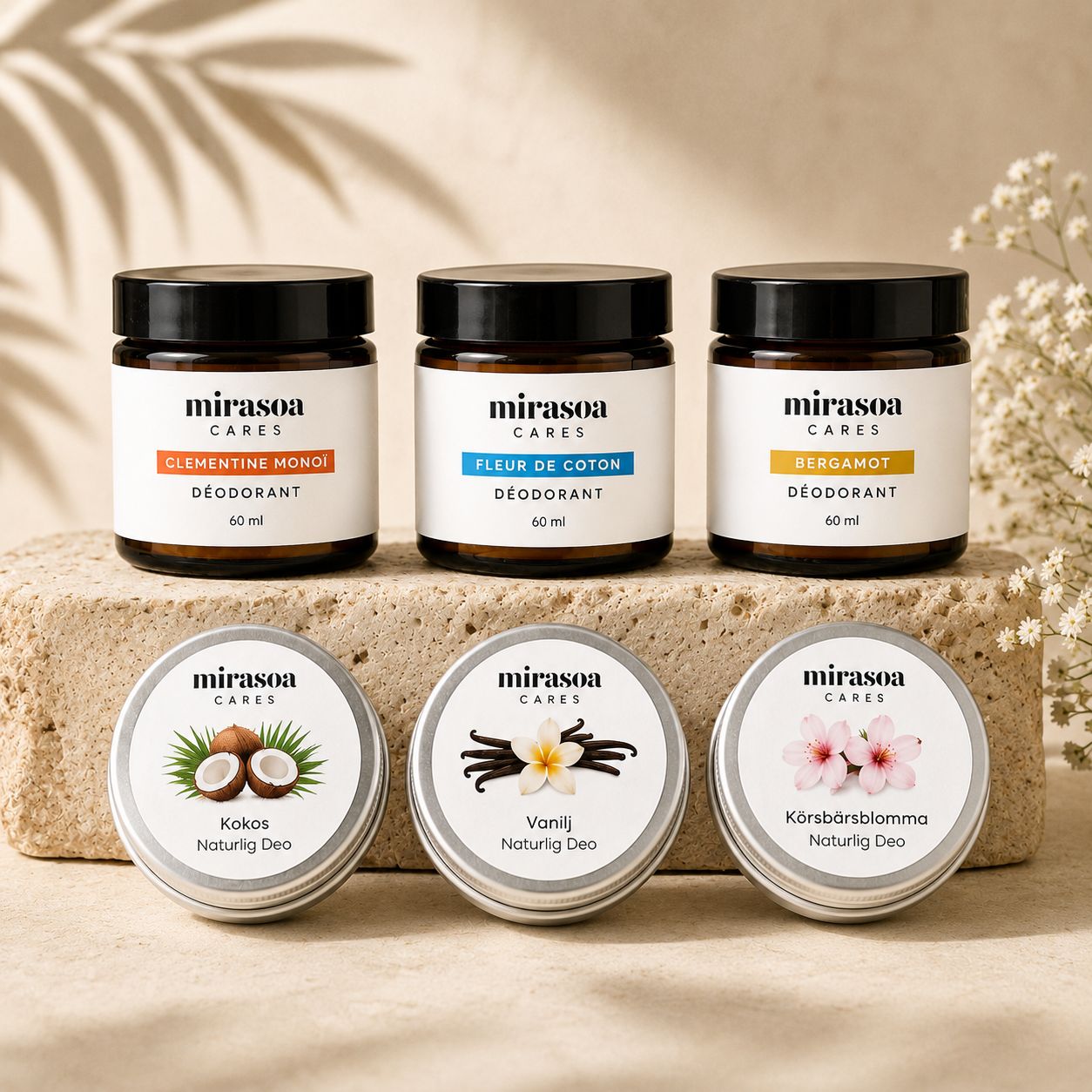 Naturlig Deodoranter - Bundle 3+3
