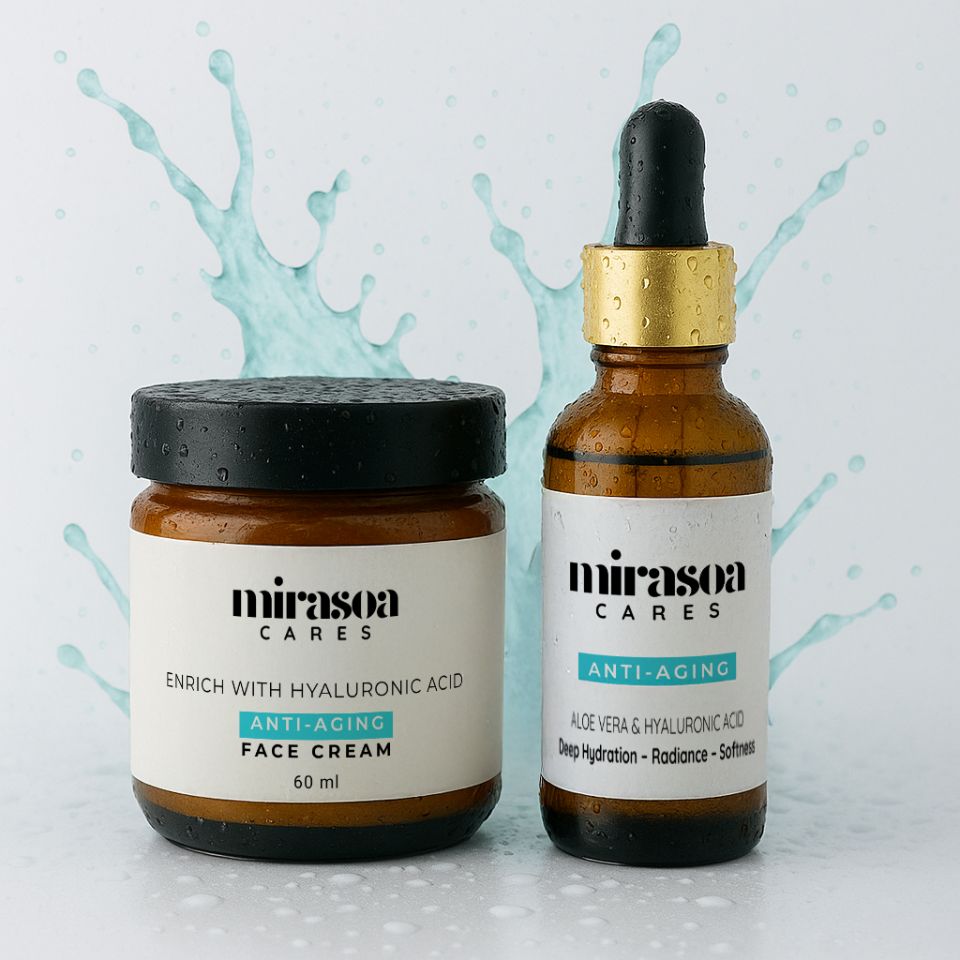 Anti-aging duo med Hyaluronsyra