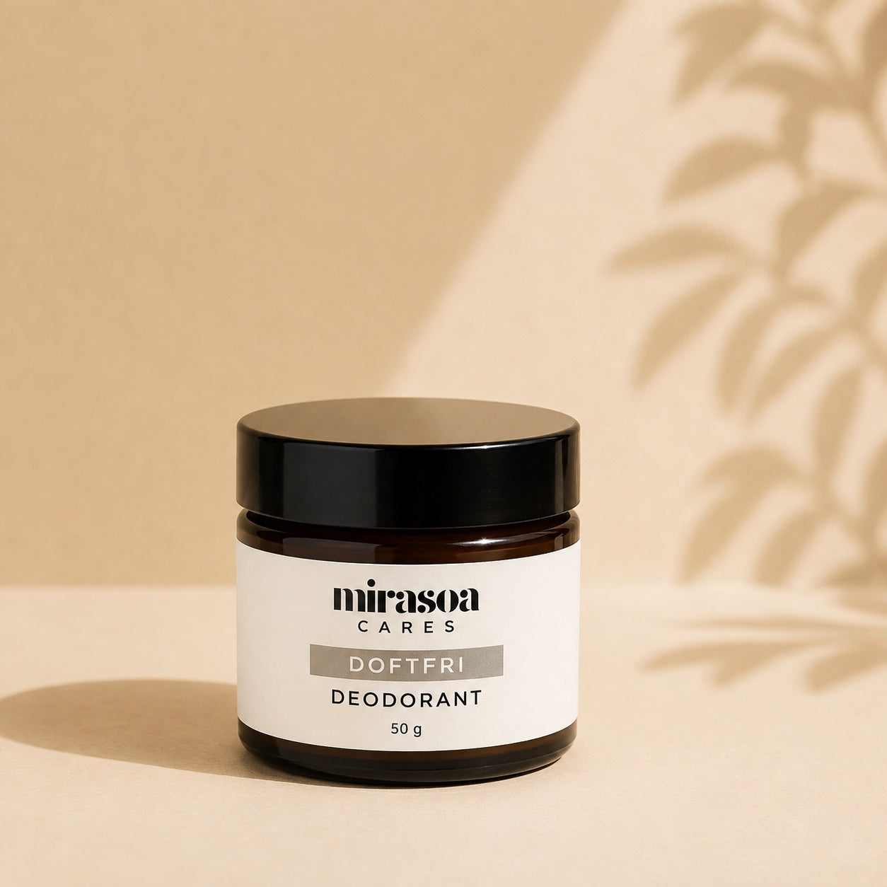 Naturlig Deodorant för mycket känslig hud - Doftfri - Utan bikarbonat