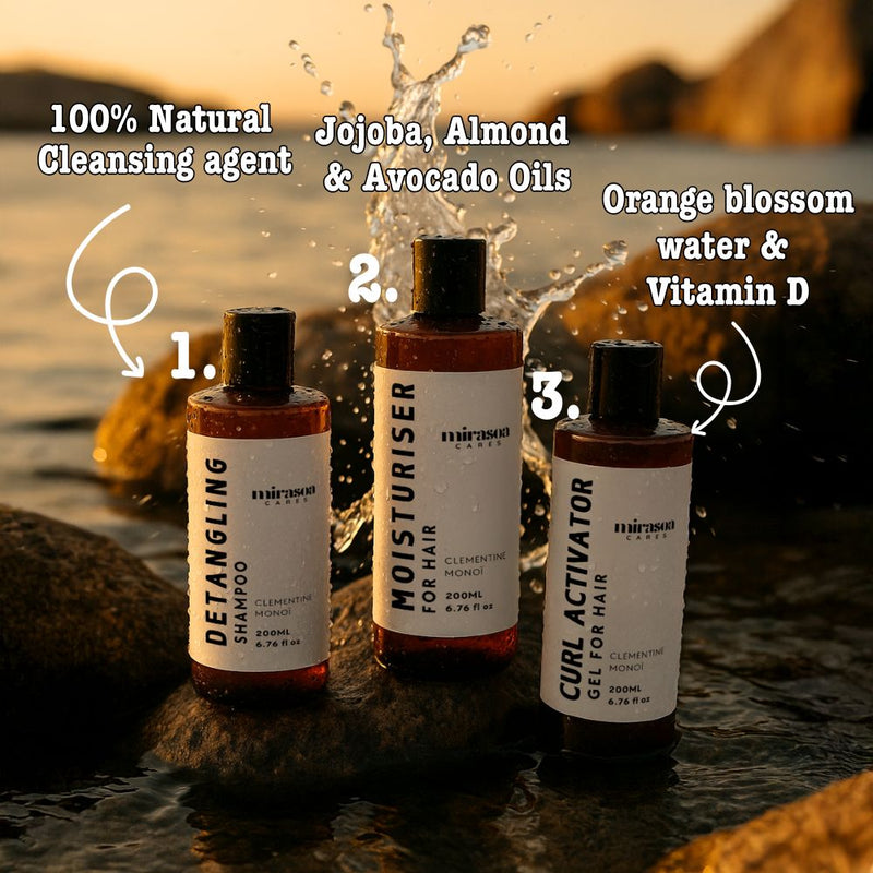 Hårvårdsrutin för vågigt och lockigt hår