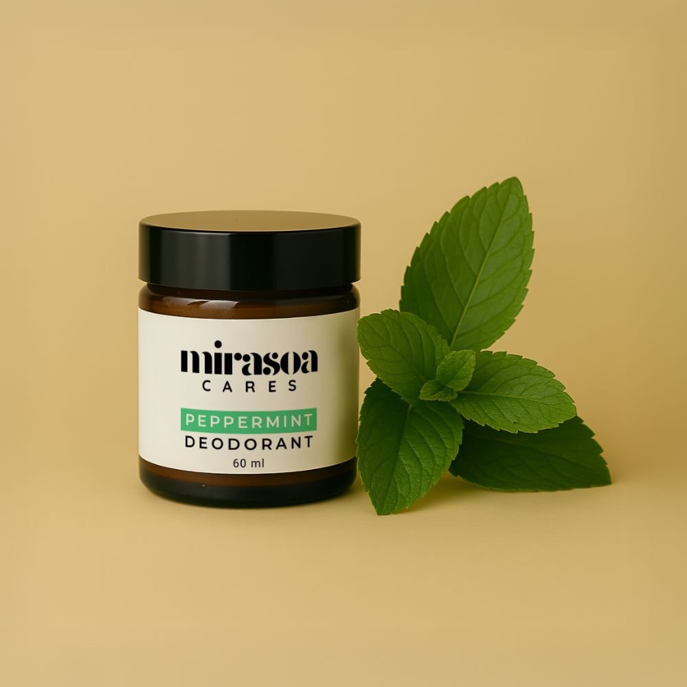 Naturlig Deodorant - Peppermint - Mirasoa Cares